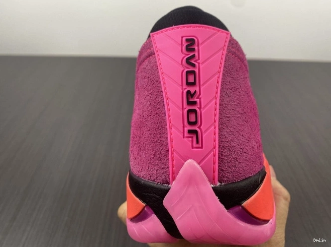 Bmlin DH4121-600 Jordan 14 Pink (W) Low Shocking Retro 0812